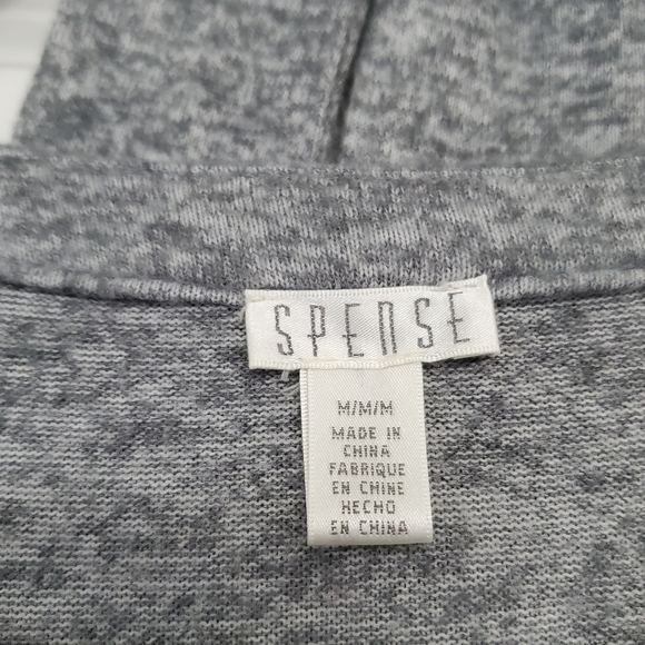 Spense Women's Medium Fleecey Button Up Comfy Jumpsuit - Picture 4 of 8